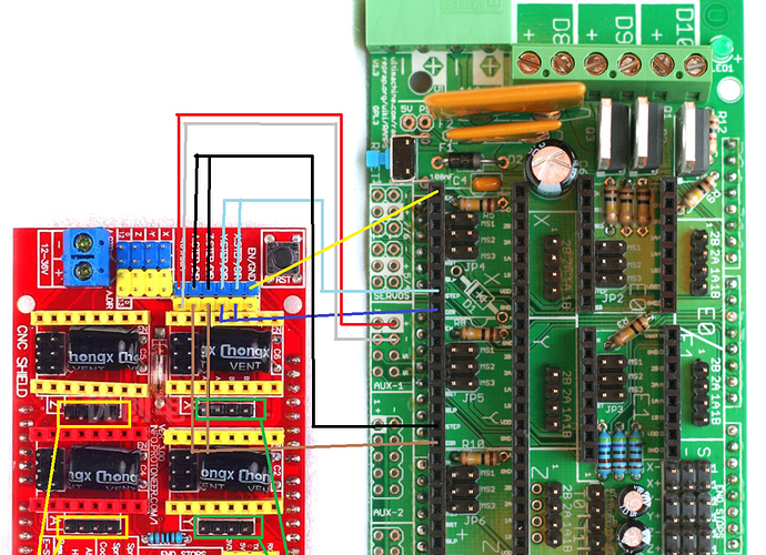 Possible wiring of X and Y dual motors on MPCNC - Advice - V1