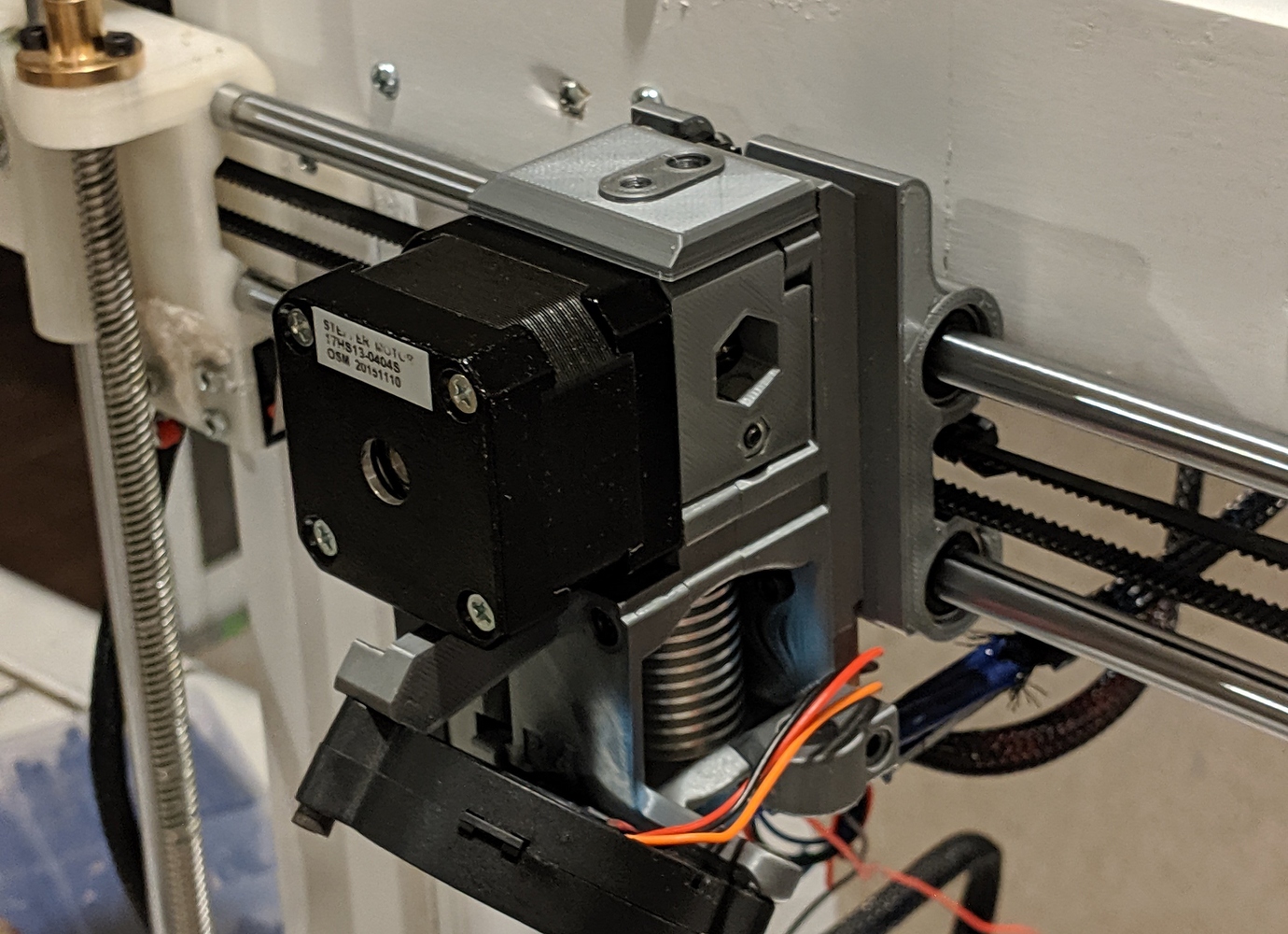 Prusa i3 MK3 Extruder with Bondtech gears Hardware Development V1