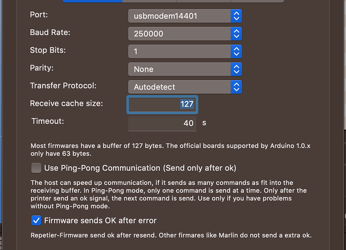Repetier host (on Mac) skip command in gcode - Troubleshooting - V1 ...