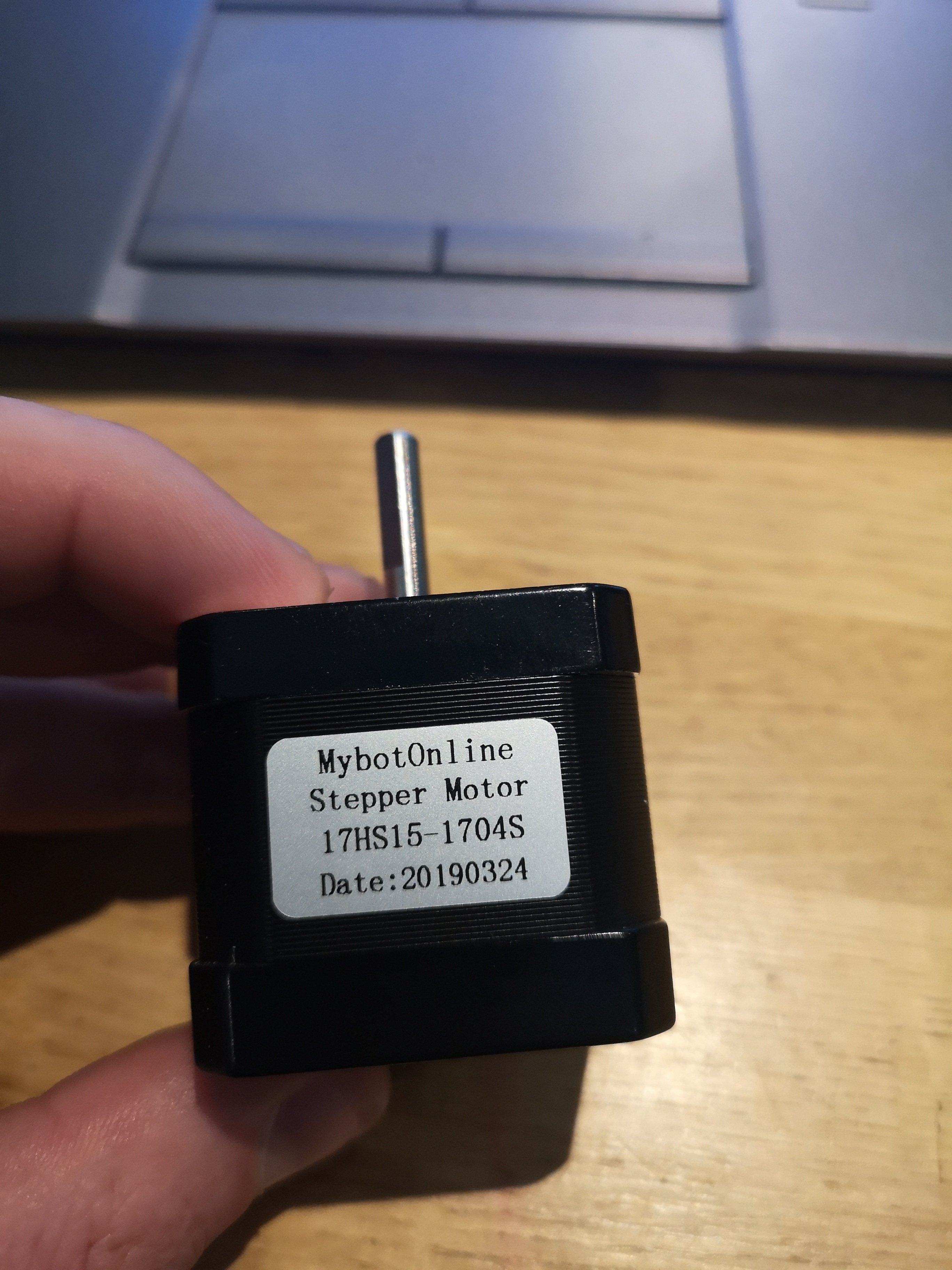 Received differtent stepper motors - Troubleshooting - V1 Engineering Forum