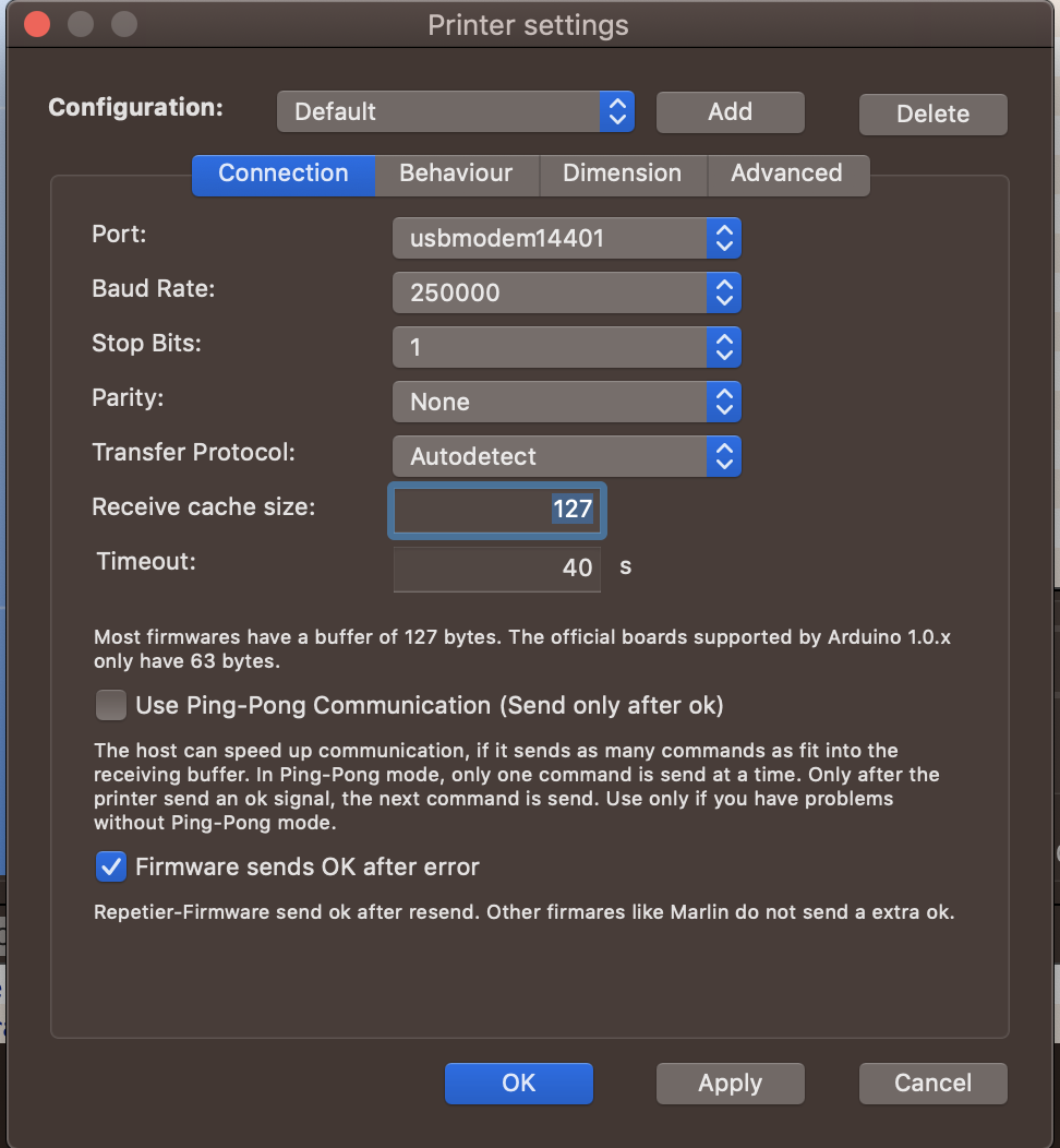 Repetier host (on Mac) skip command in gcode - Troubleshooting - V1E ...